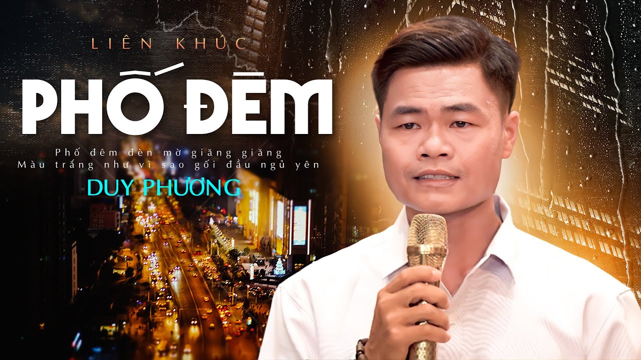 LK Phố Đêm, Sương Trắng Miền Quê Ngoại,... - Duy Phương | Nhạc Vàng Bolero Xưa Hay Bất Hủ