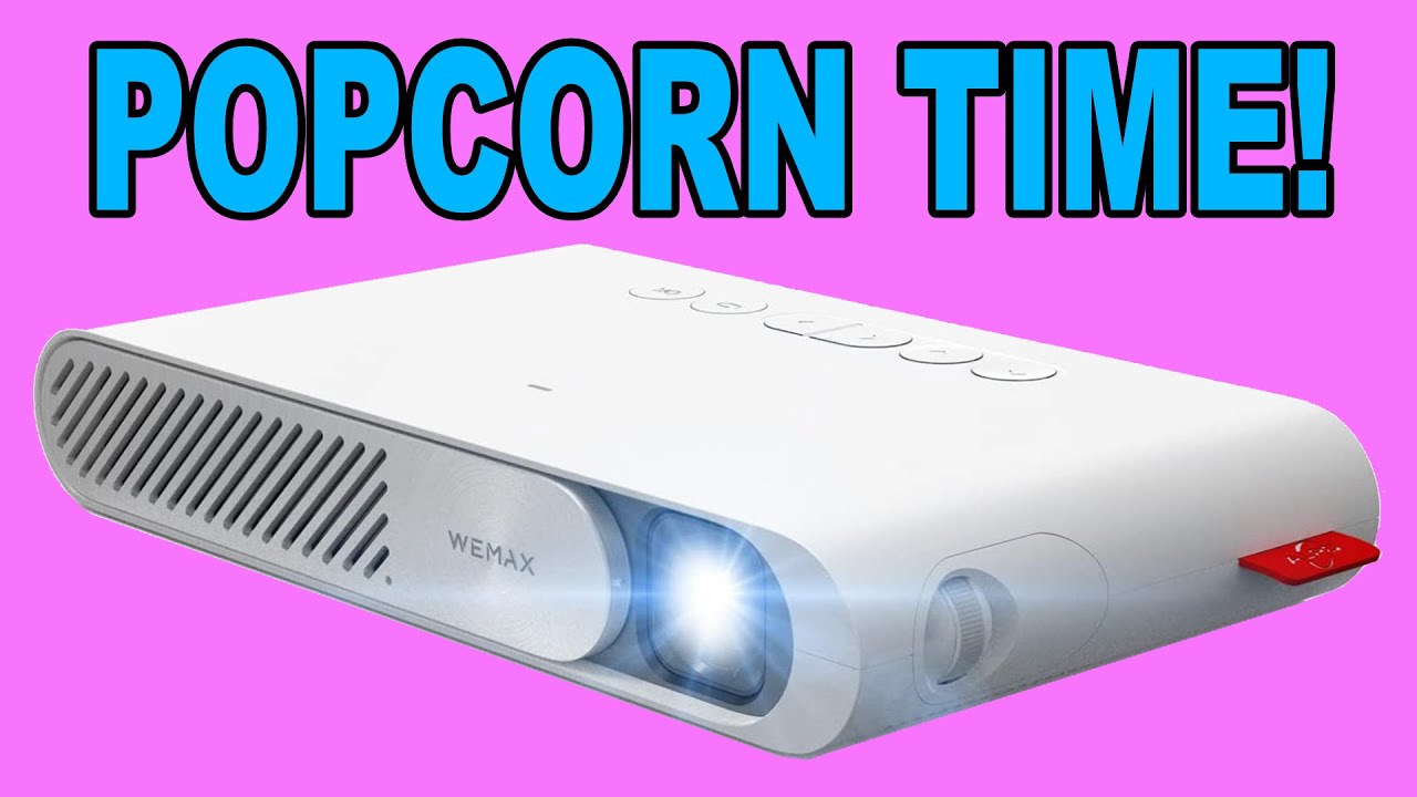 How to Enjoy Popcorn ! WEMAX Go 300 Projector Review
