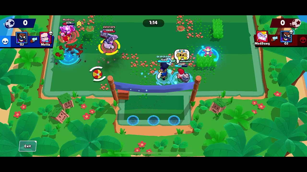 BRAWL STAS CRAZY DEFENSE 