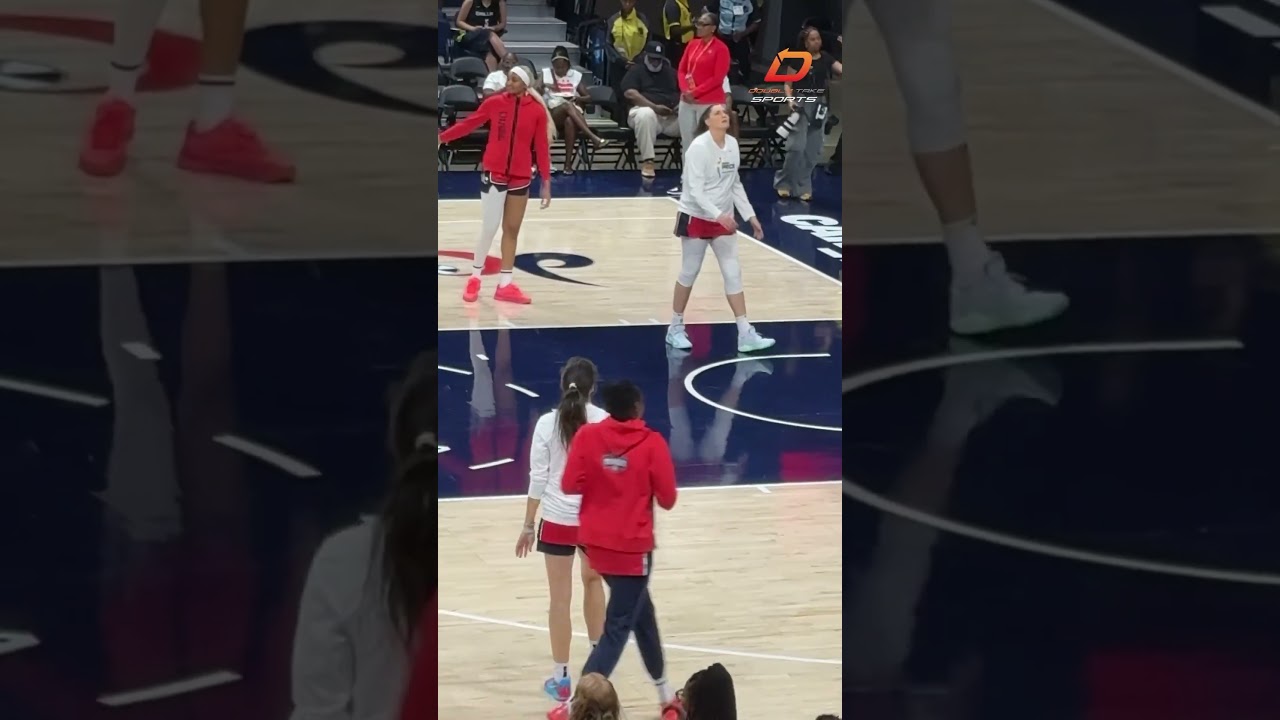 Top WNBA Draft Picks Face Off! 👀🔥 #Mystics vs #Wings #WNBA #shorts