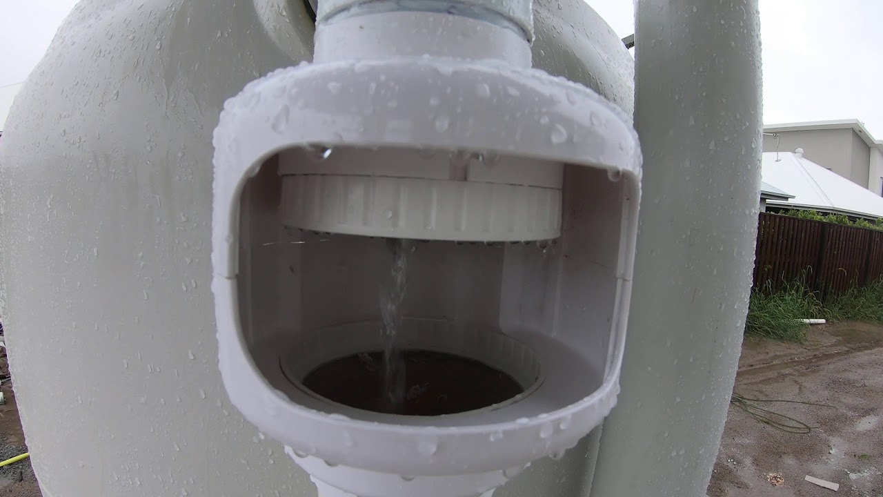5000 litre Slimline Rain Water Tank Installation
