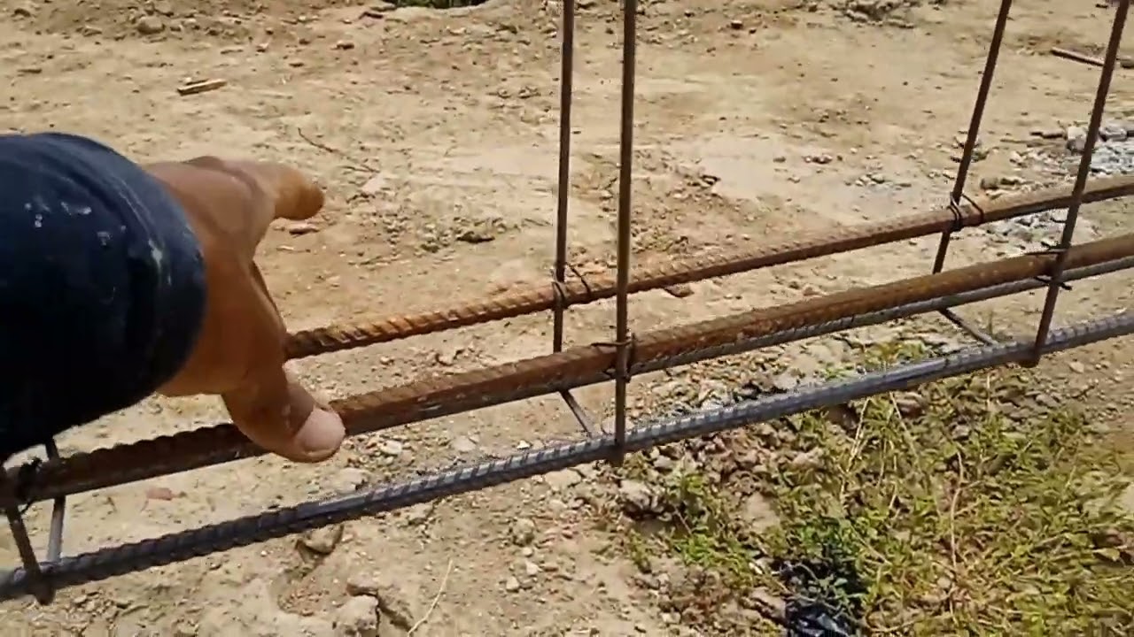 Como fazer a ferragem de uma viga de 3.70m biapoiada 