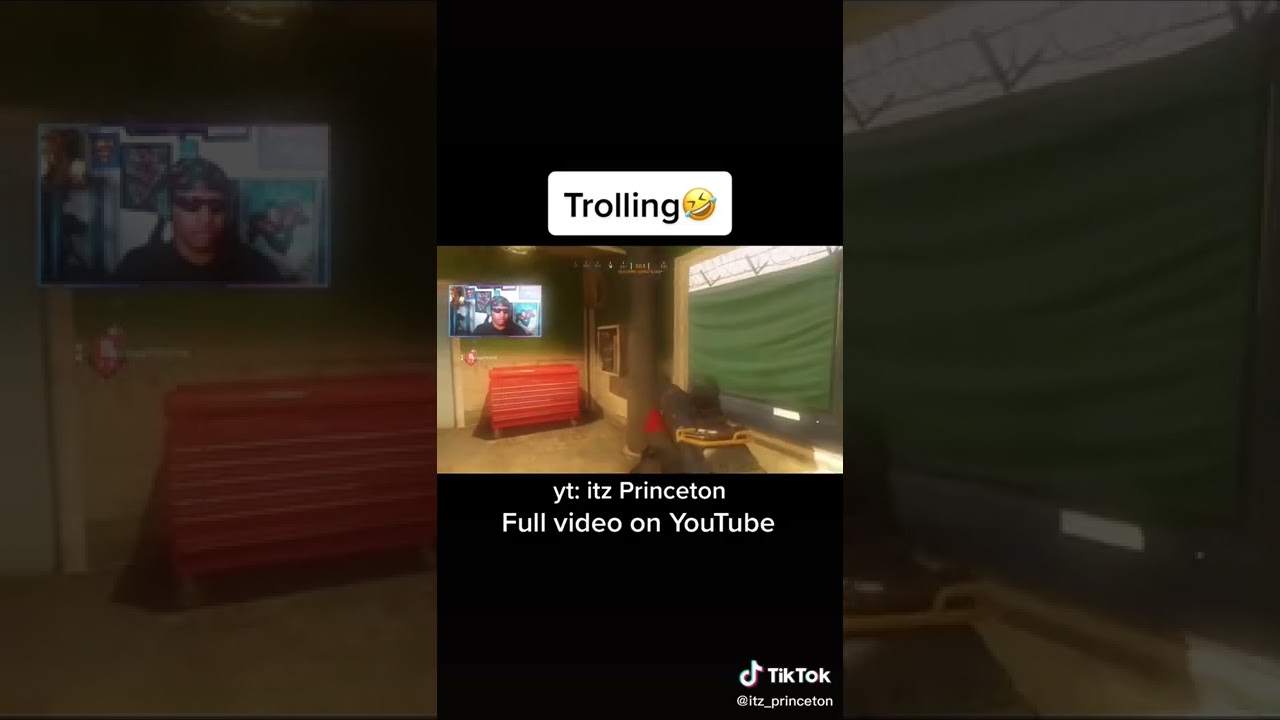 itz Princeton Trolling on Call of Duty  😂💀 #shorts