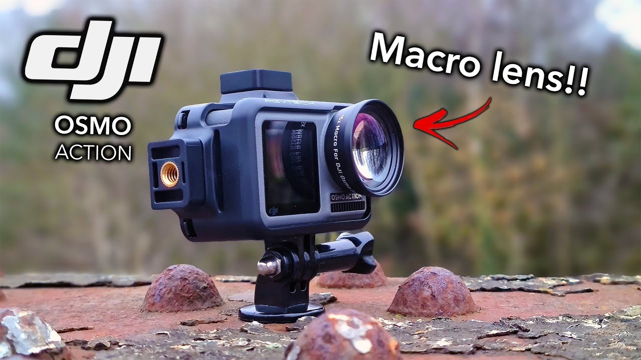 DJI OSMO ACTION Macro Lens | With test footage