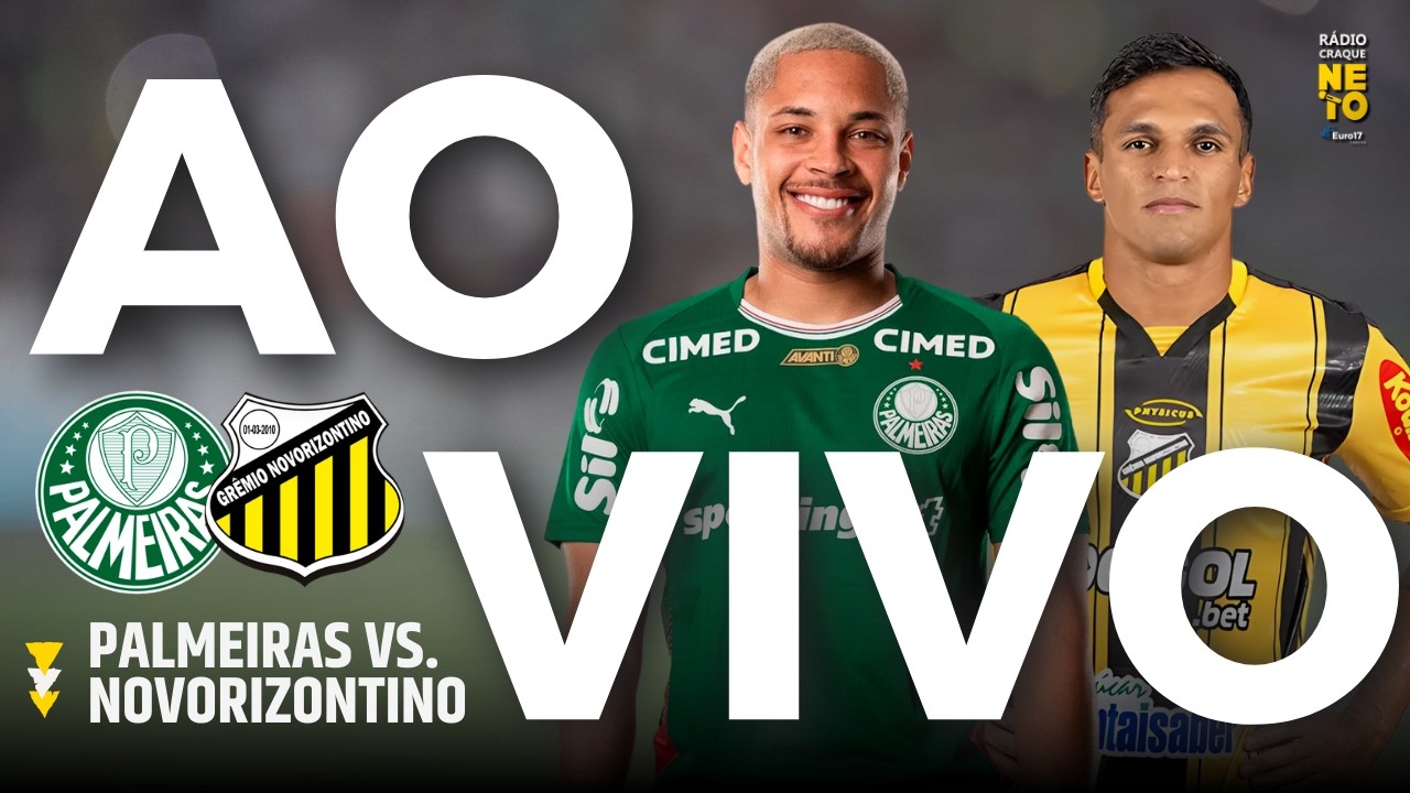 Palmeiras x Novorizontino - FINAL | AO VIVO | Campeonato Paulista 2026 | Rádio Craque Neto