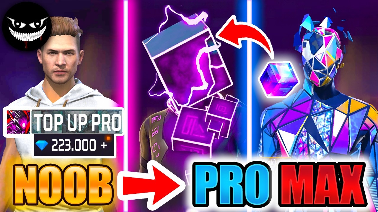 2024👉*MAGIC CUBE SKIN?*🔥200.000💎 Free Fire NOOB TO PRO