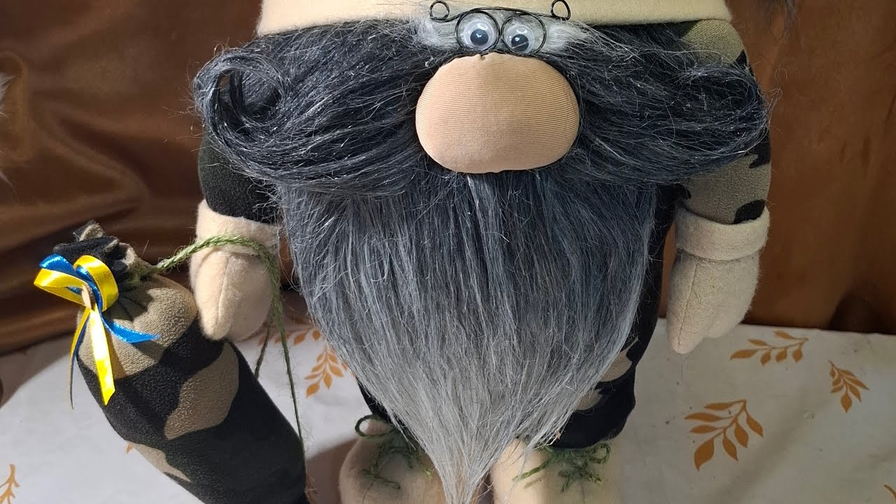 Gnomes. DIY. Handmade. СКАНДИНАВСКИЙ ГНОМ, воин 