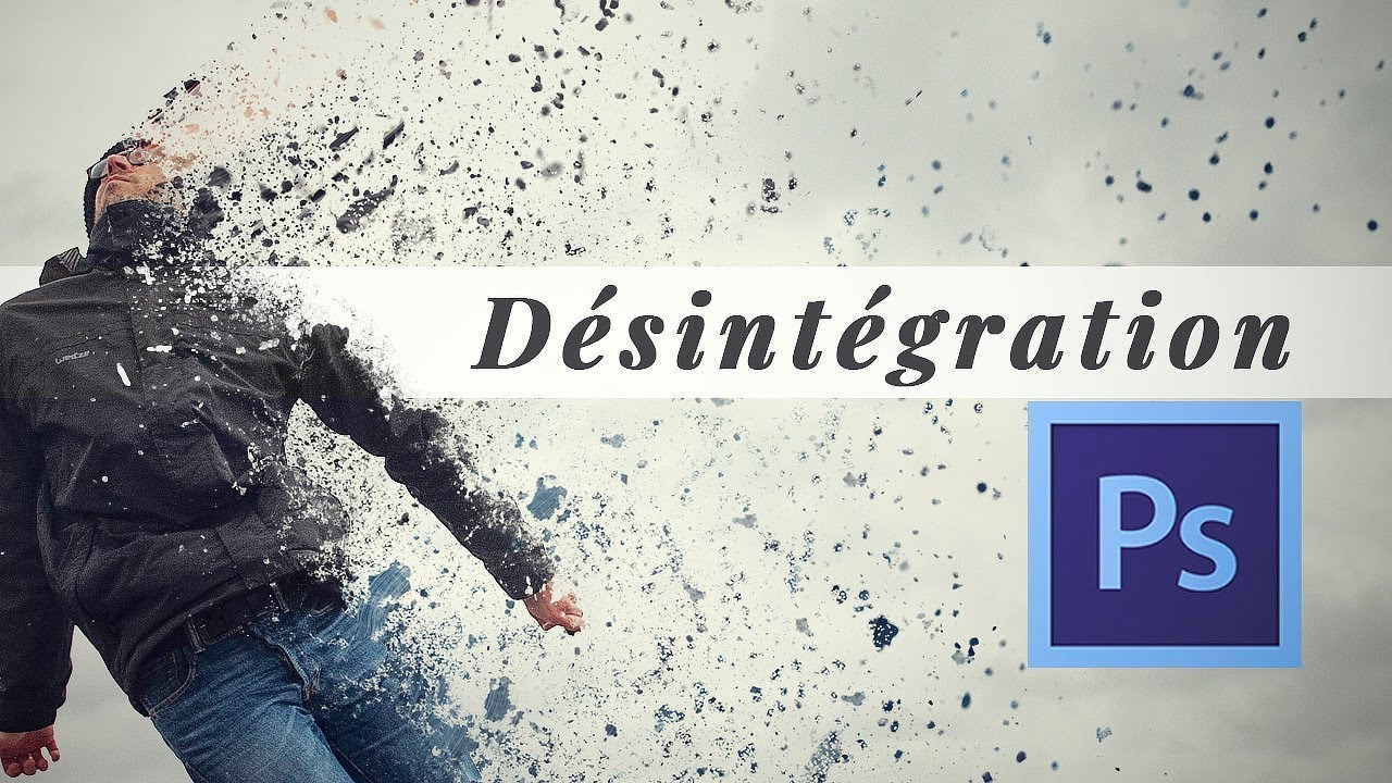 Comment faire un effet de désintégration dans Photoshop