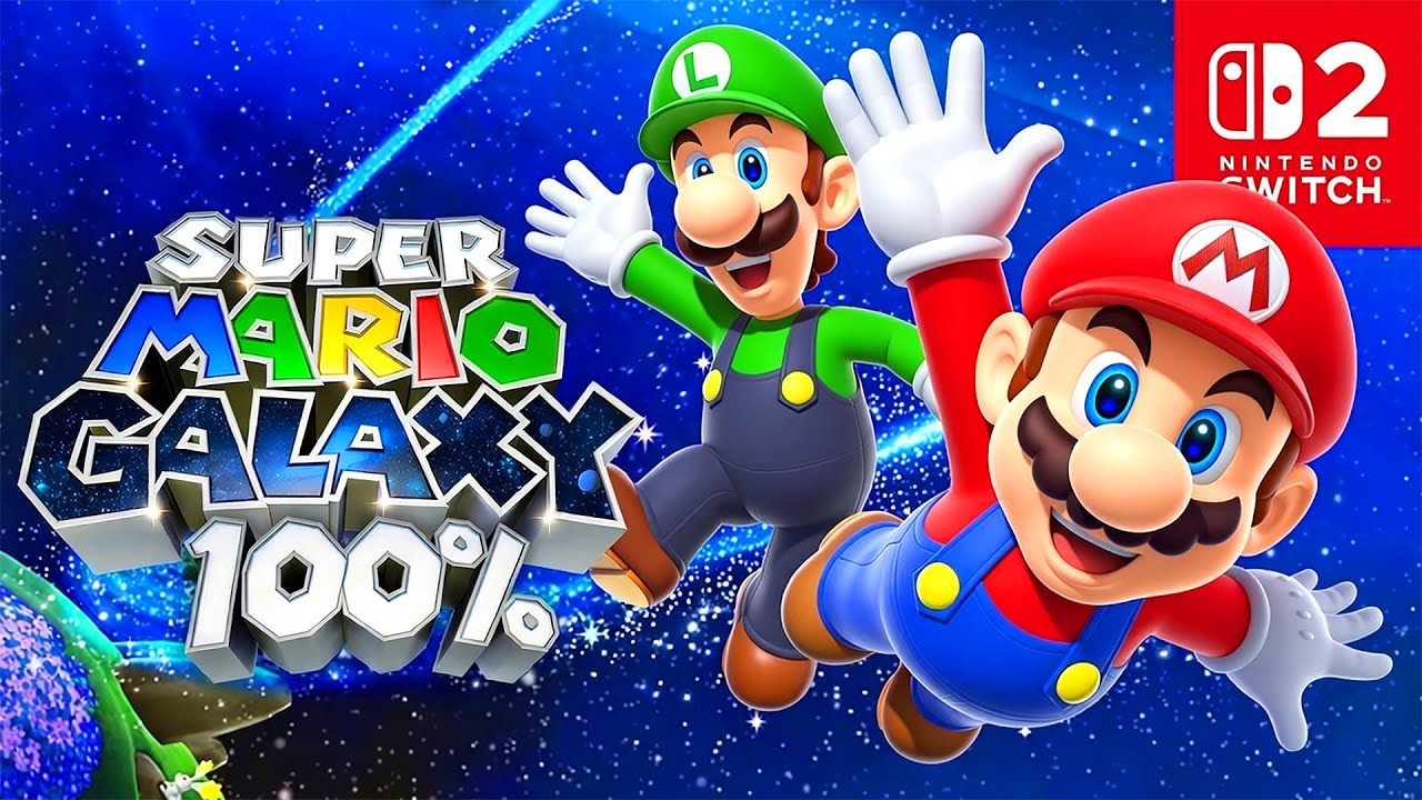 Super Mario Galaxy (Switch 2) - Full Game 100% (242 Stars)