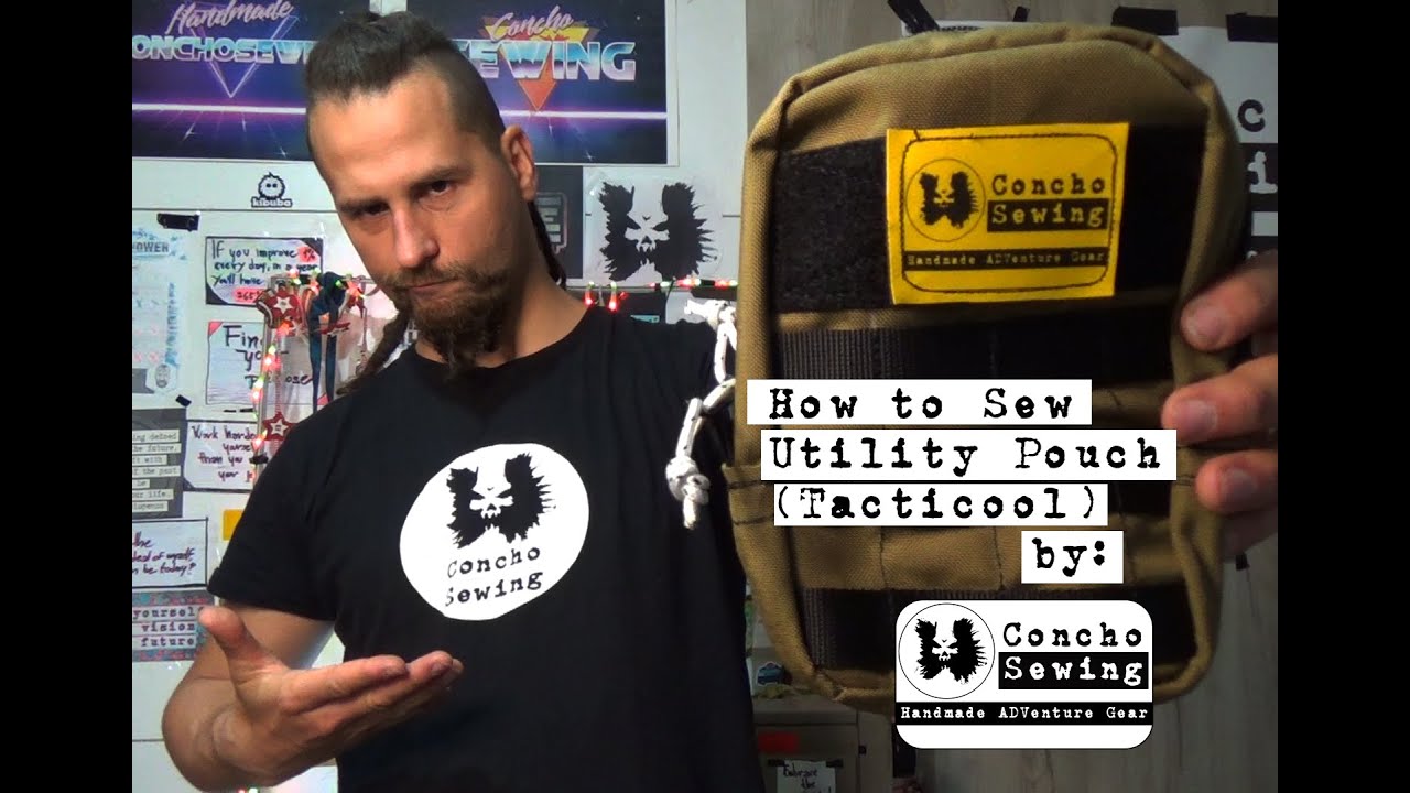 How to Sew Utility Pouch (tacticool) (2021)