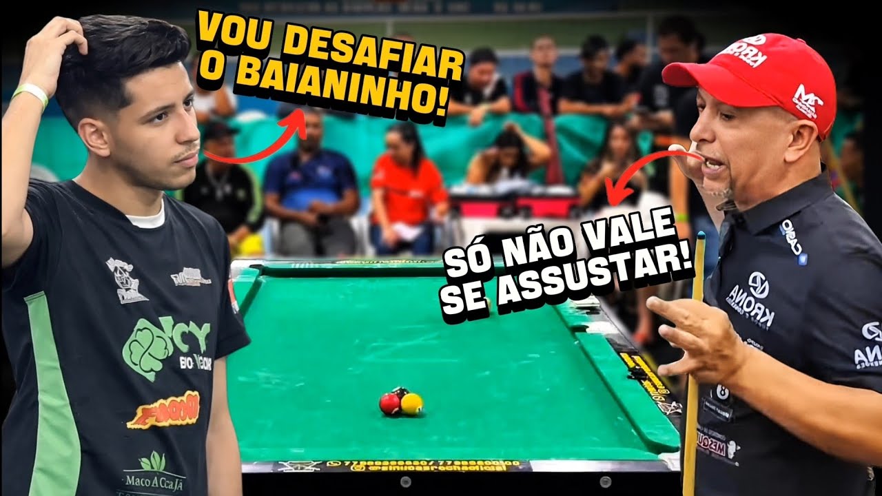 O DIA QUE O BAIANINHO DE MAUÁ DEU AULA DE SINUCA EM CIMA DO VITOR. R$ 40 MIL 🔥😱 #sinuca 