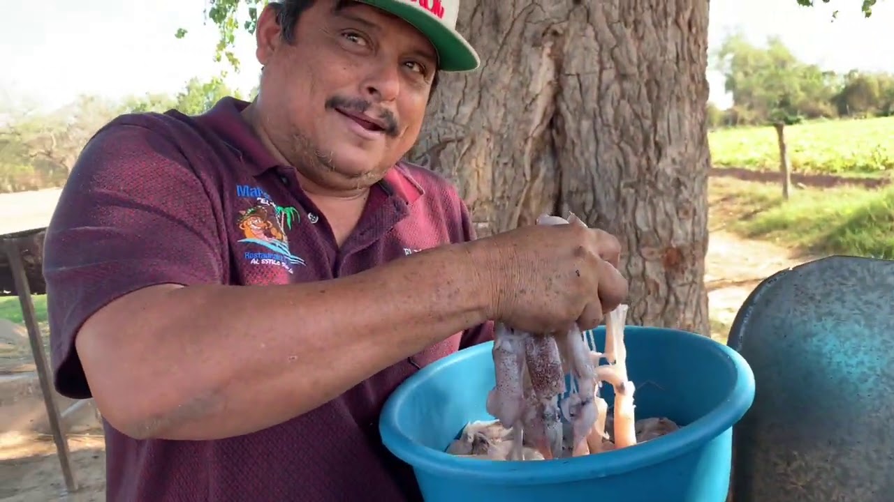 Calamar regional  cocido todo el proceso y como degustarlo kijada poderosa