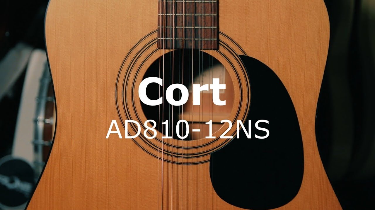 Cort AD810-12NS 🎸 12-ти струнная акустическая гитара 🎸 Led-zeppelin, Smokie, Ozzy Osbourne