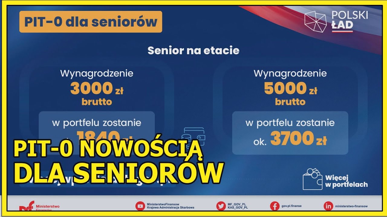 REGION. Pracujący senior nie zapłaci podatku
