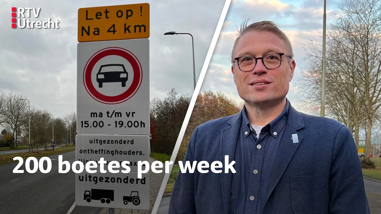 Sluipverkeer in Vianen aangepakt | RTV Utrecht