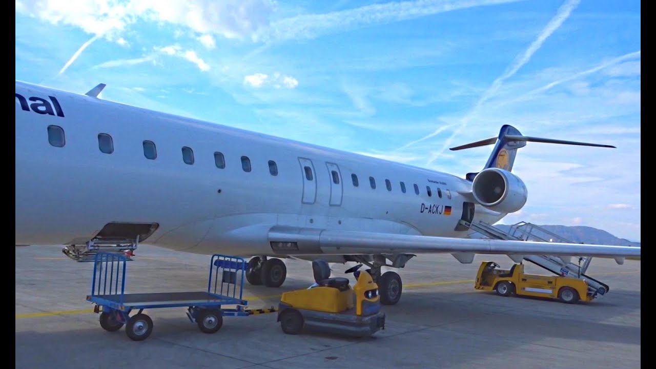 München - Graz (full flight) MUC - GRZ with CRJ 900 over the Alps