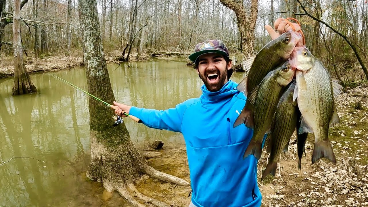 Fishing HIDDEN CREEKS, RAGING RIVERS & LAKES for this Early Spring FAVORITE! - How To CATCH & COOK!