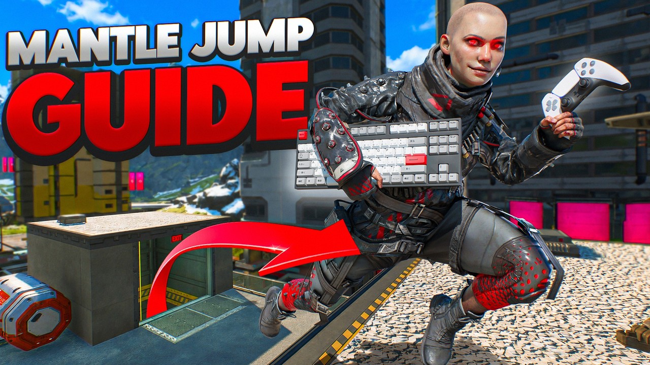 Как выполнить MANTLE JUMP (с управлением на геймпаде) Гайд по перемещению в Apex