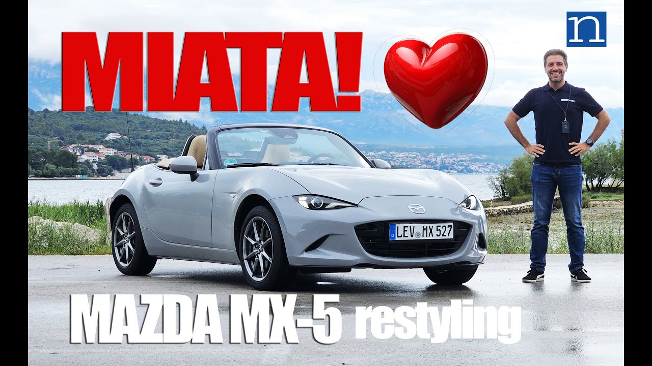 MAZDA MX-5  2.0 | La MIATA ND MY 2025 che si rinnova, cosa cambia, test