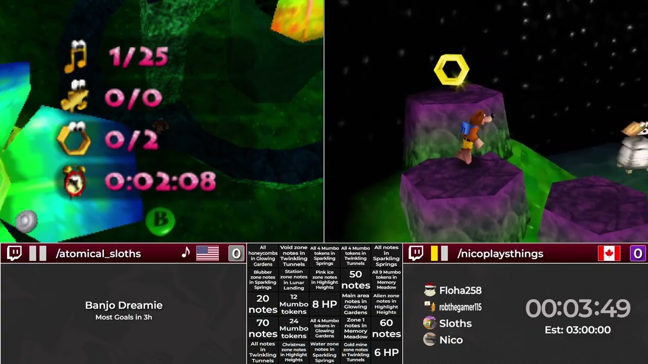 Blind Bingo Tournament - LB Finals - Sloths vs. Nico | Banjo-Dreamie