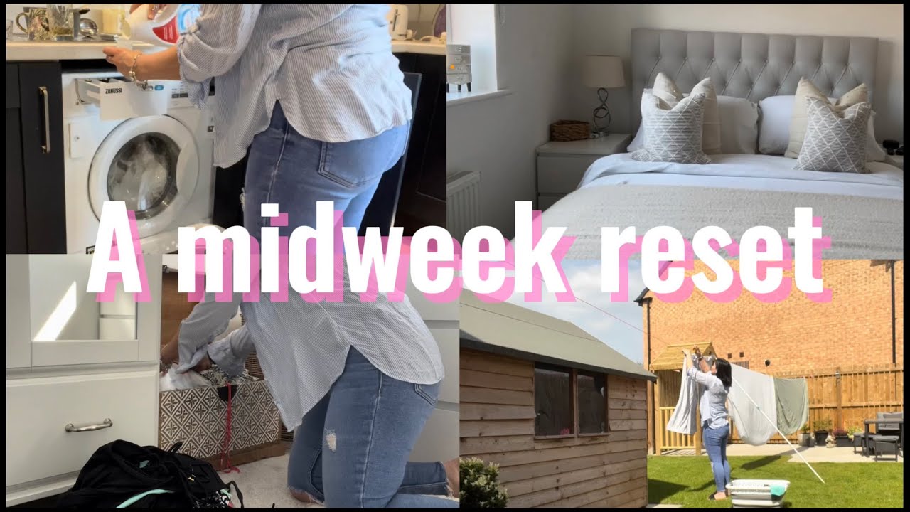 Reset with me/deep cleaning and organising/ speed clean with me