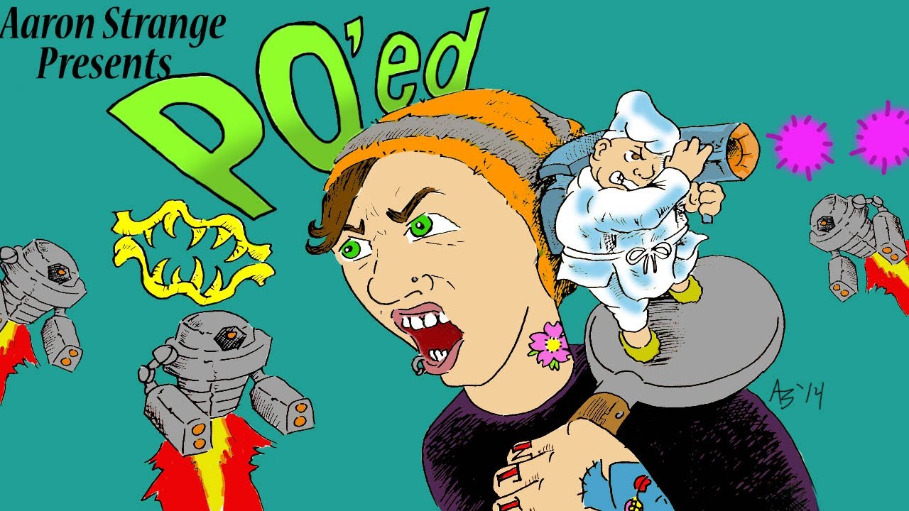 PO'ed (Ps1) Aaron Strange - Ep 7 - Video Game Review