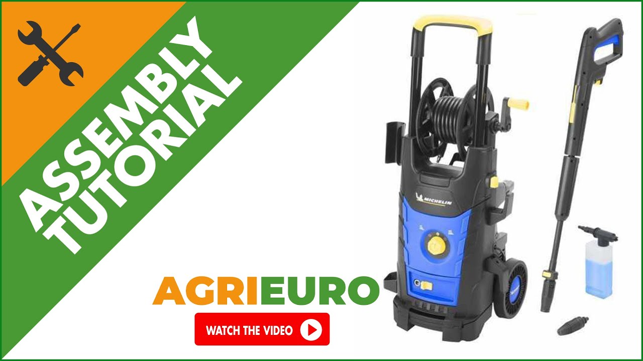 Michelin MPX22EHDS cold water pressure washer - Handy and manageable - Assembly tutorial