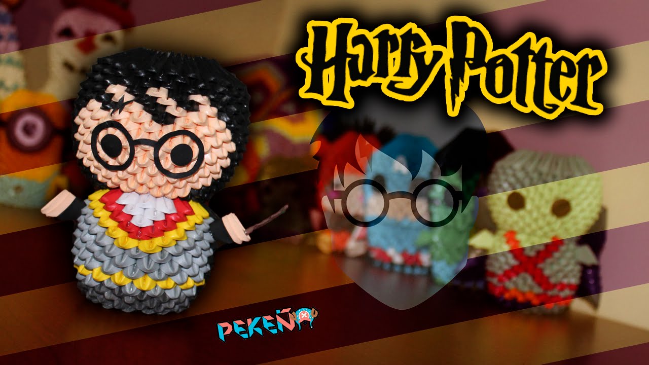 Harry Potter 3D Origami | Pekeño 💜