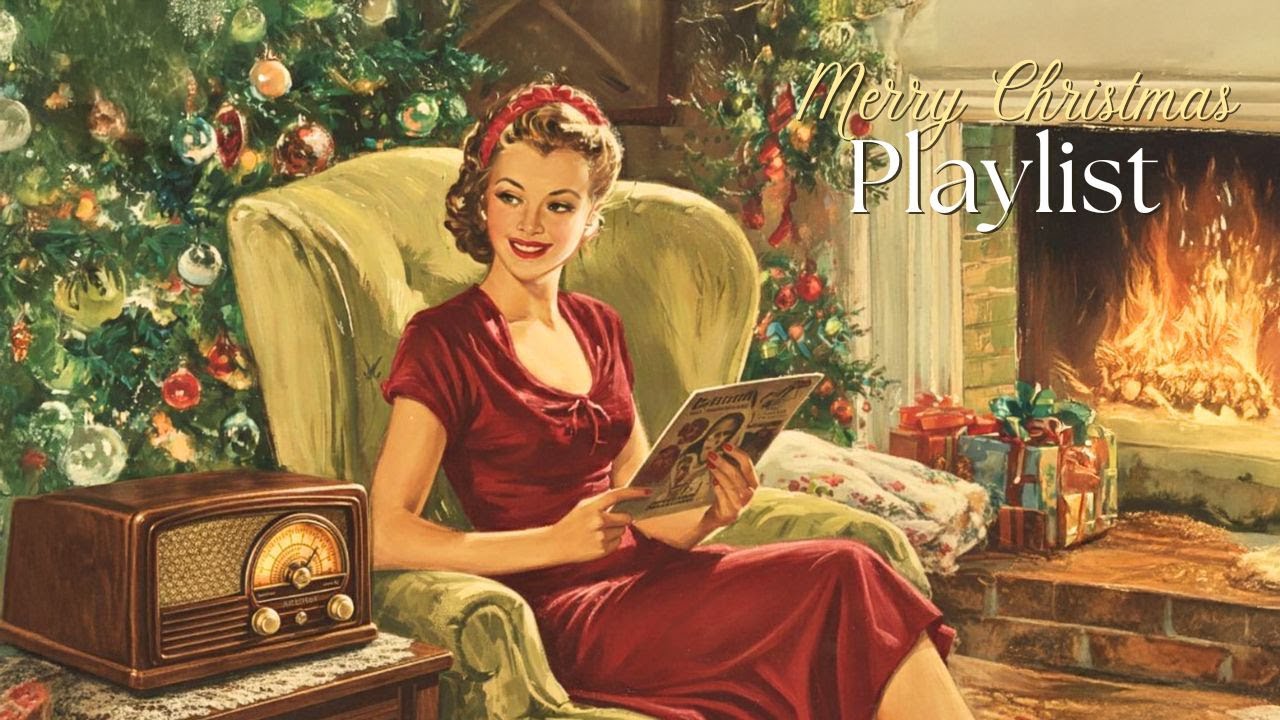 [playlist] У камина, радио рождественского вечера | Олд-поп • Winter Notes