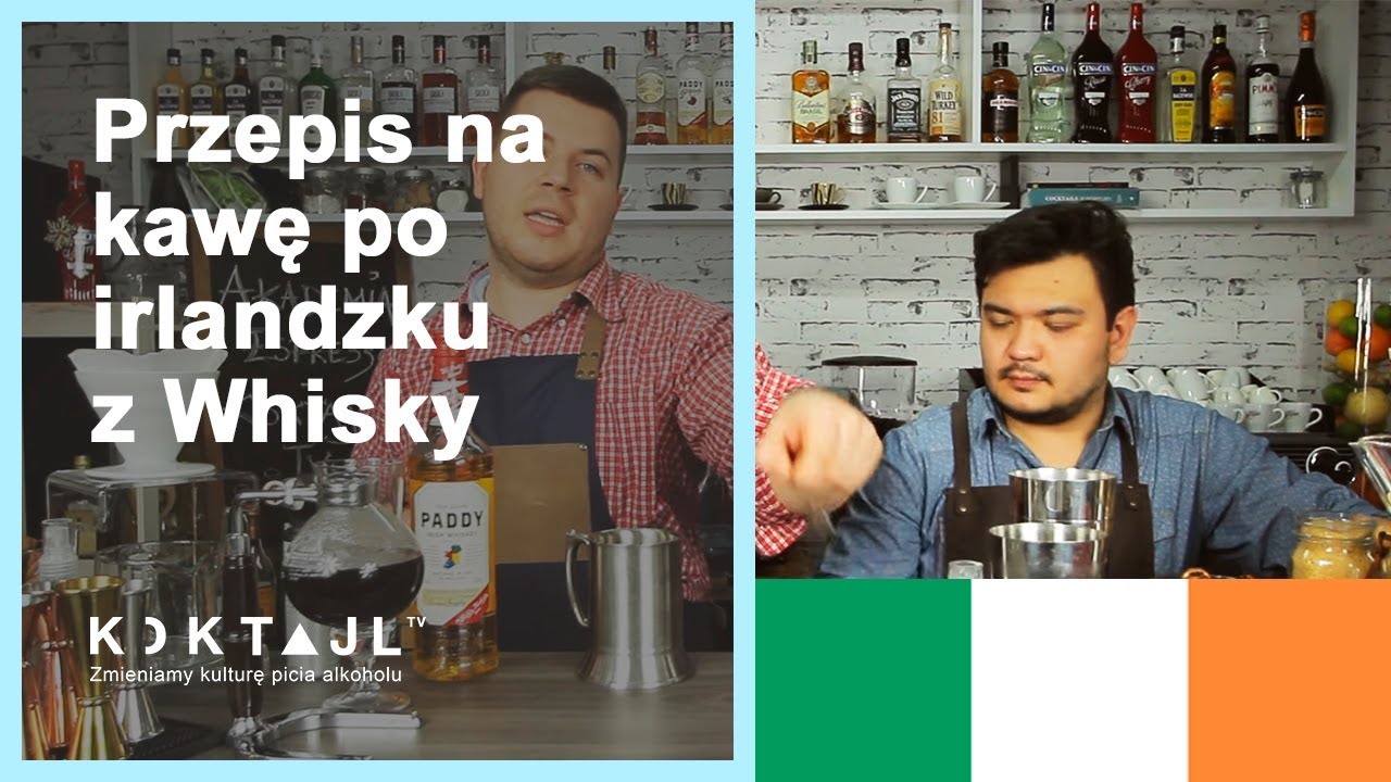 Najlepsza kawa po irlandzku z whisky -  Irish Coffee | Master Cheff!