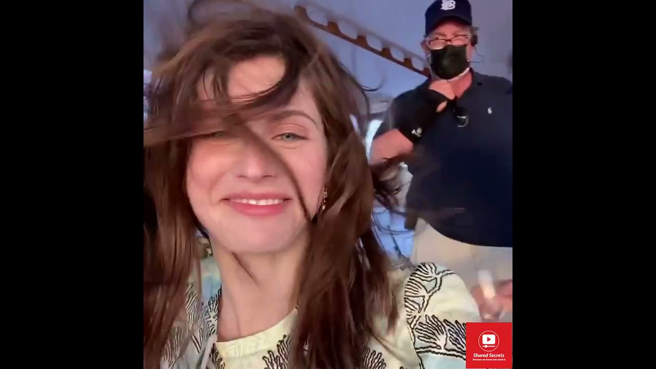 Alexandra Daddario - Windy Workday With Jake Lacy 