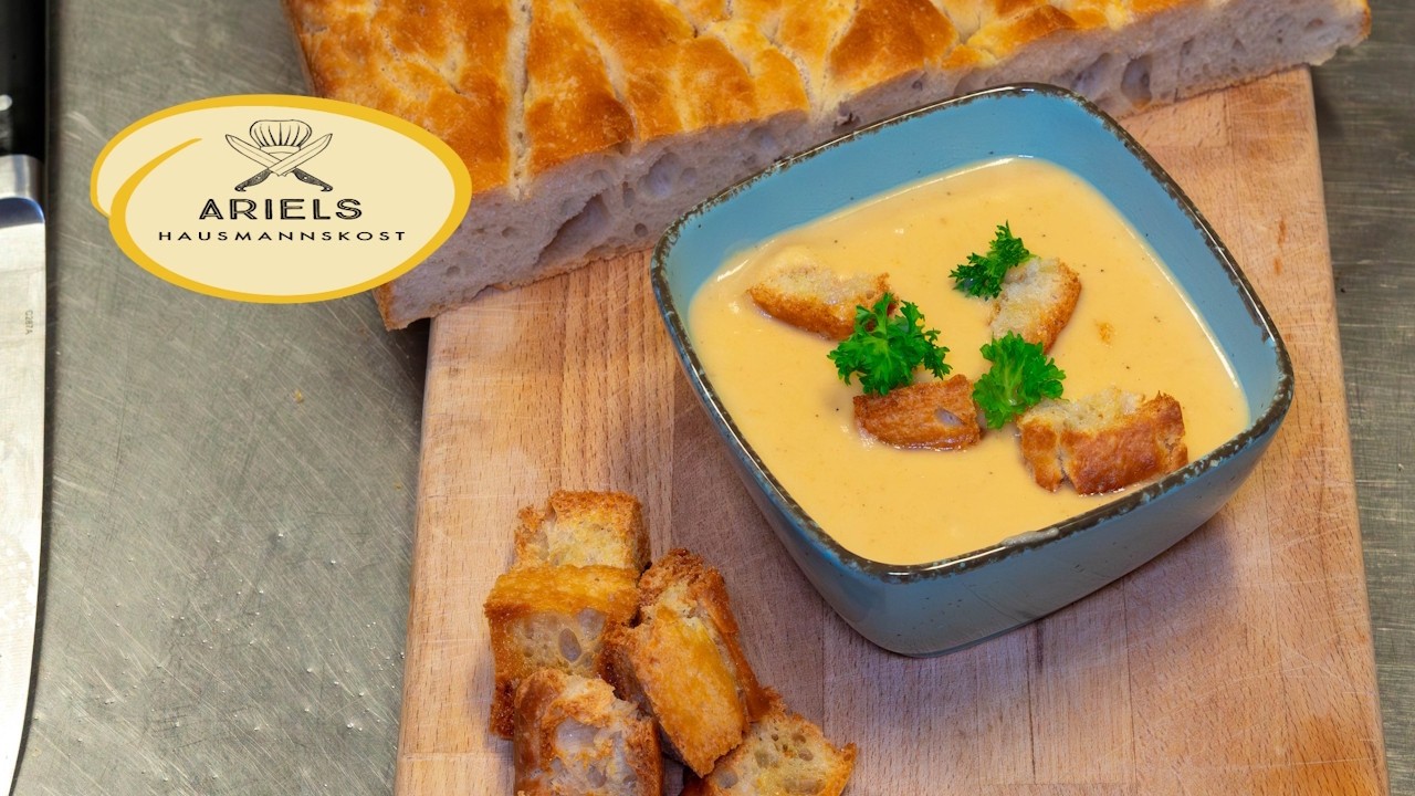 Knoblauchcremesuppe, Hausmannskost