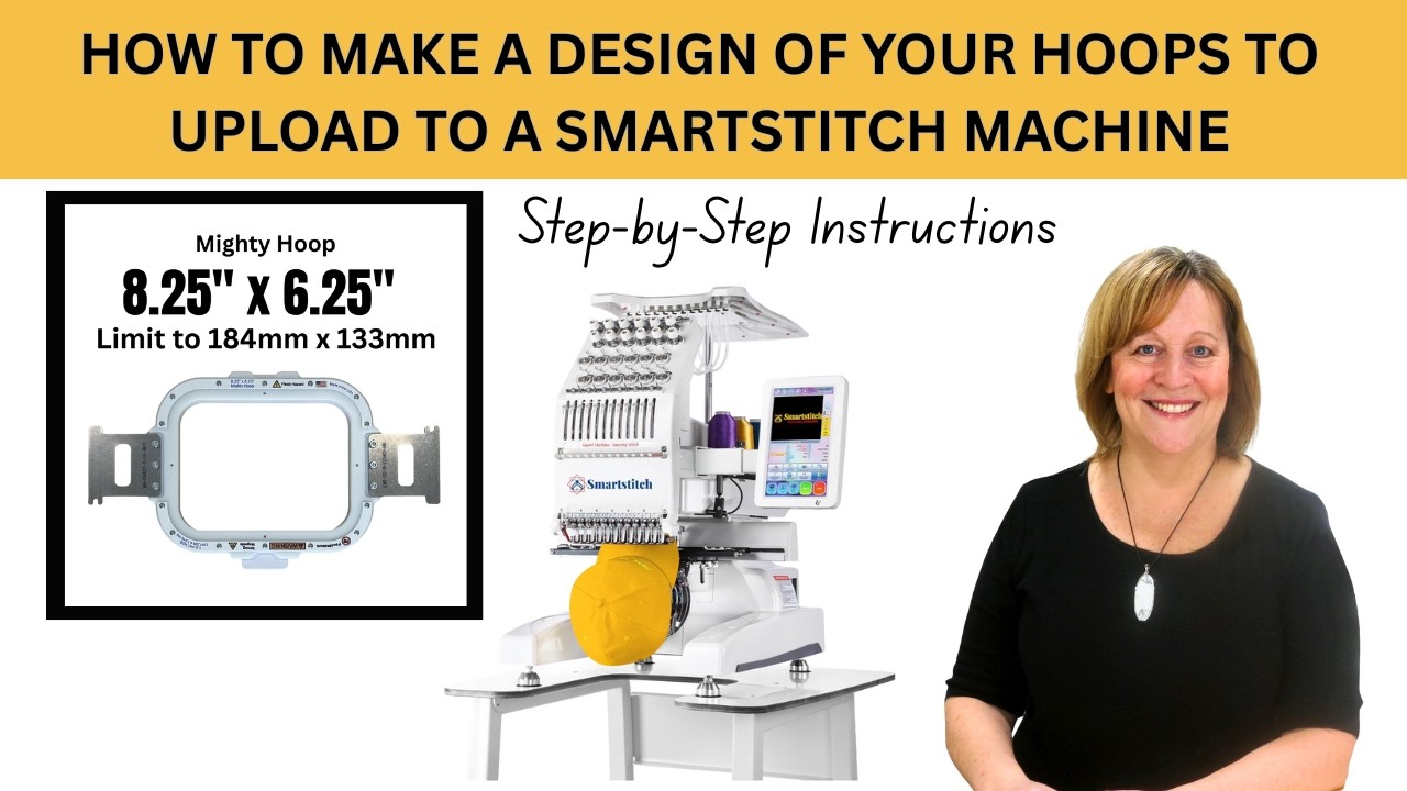 Using Canva to Make a Design of your Mighty Hoops for Your Embroidery Machine