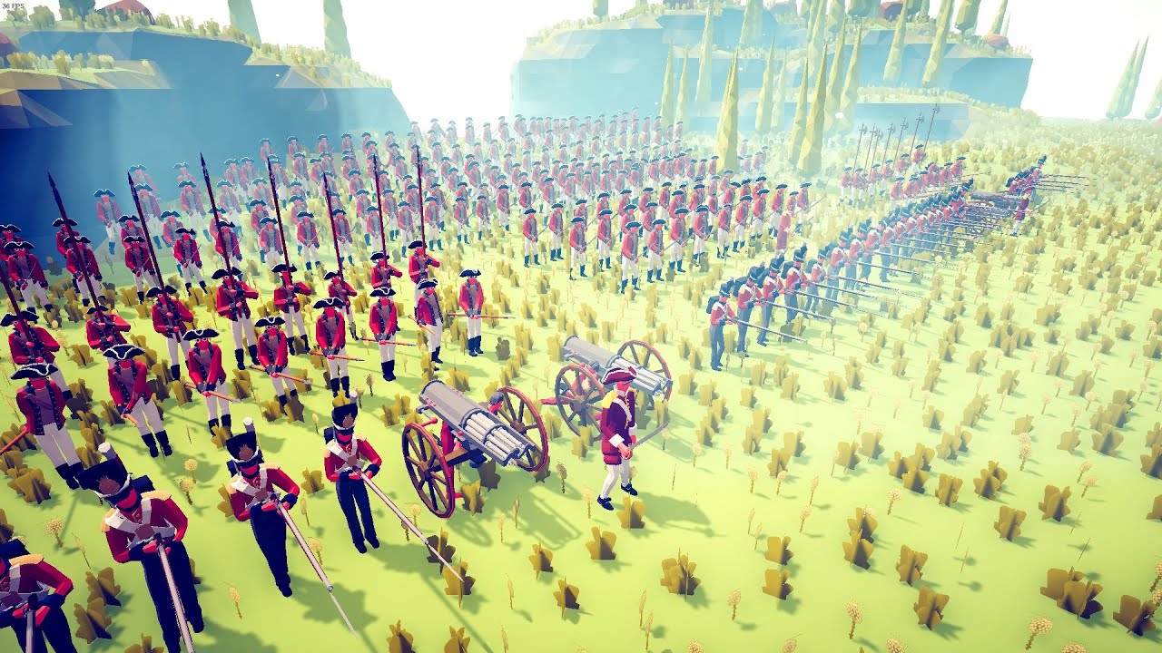 100x BRITISH ARMY vs EVERY 150x FACTION - Totally Accurate Battle Simulator TABS