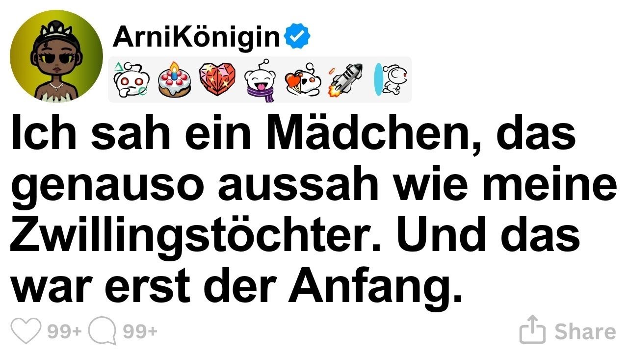 [GANZE STORY] Ich sah ein Mädchen, das genauso aussah wie meine Zwillingstöchter.