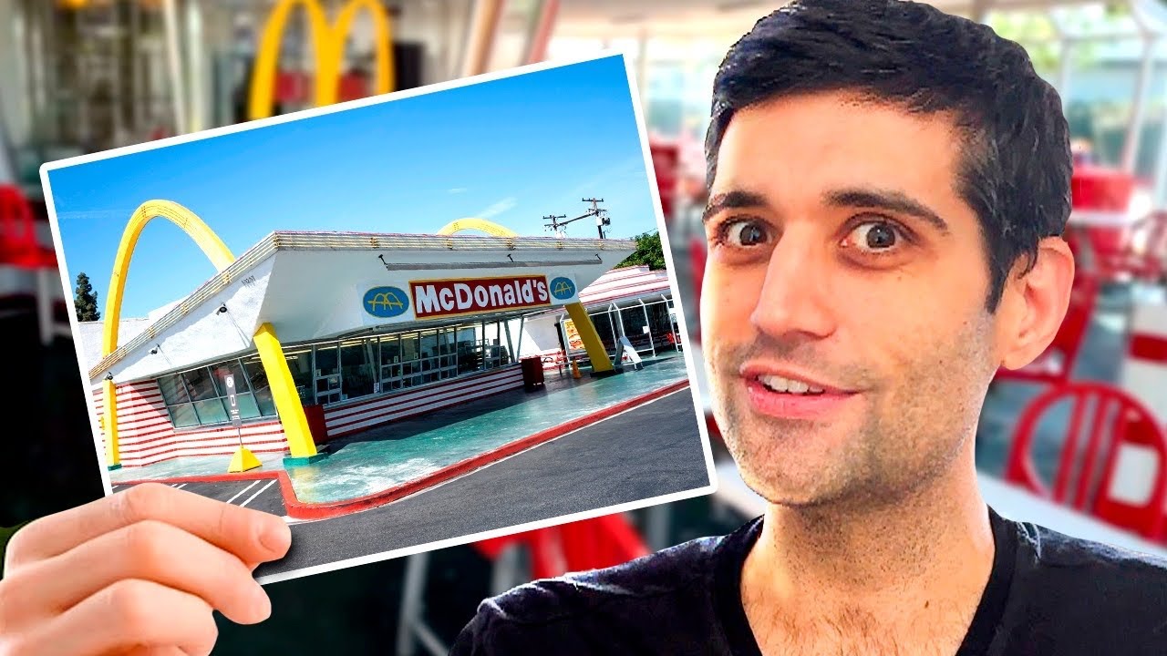 Visitando o McDonald's MAIS ANTIGO do MUNDO