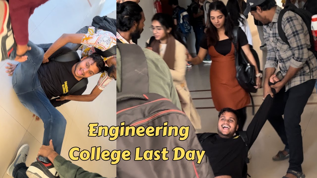 Engineering  College Last Day At LPU | LPU College Vlog | Cute Reaction in College | LPU University