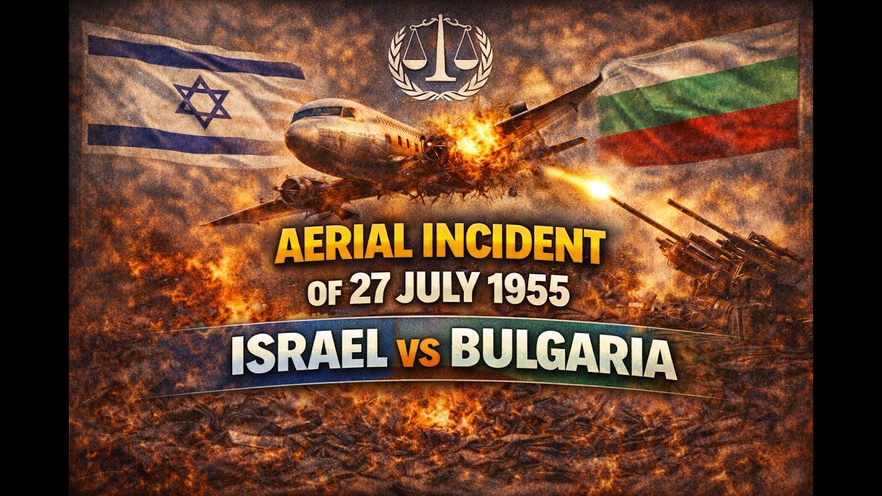 ICJ Case: Aerial Incident of 27 July 1955 (Israel v. Bulgaria)