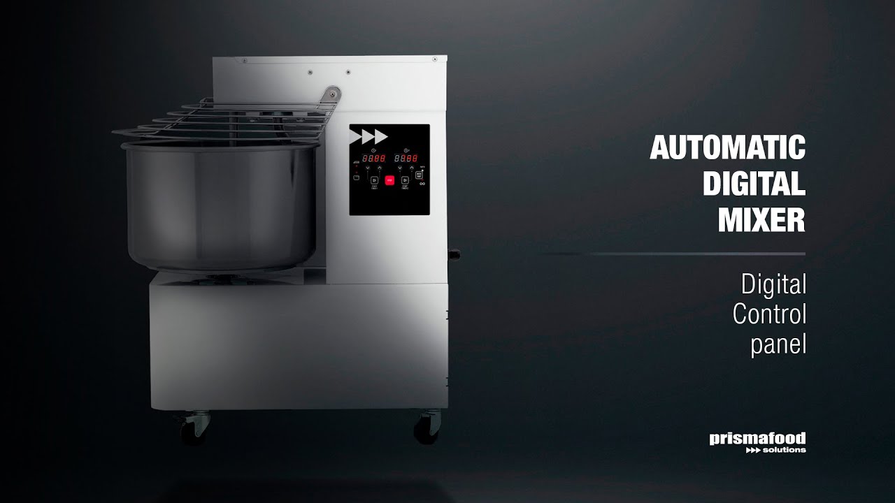 Prismafood Automatic Digital Mixer | Digital control panel