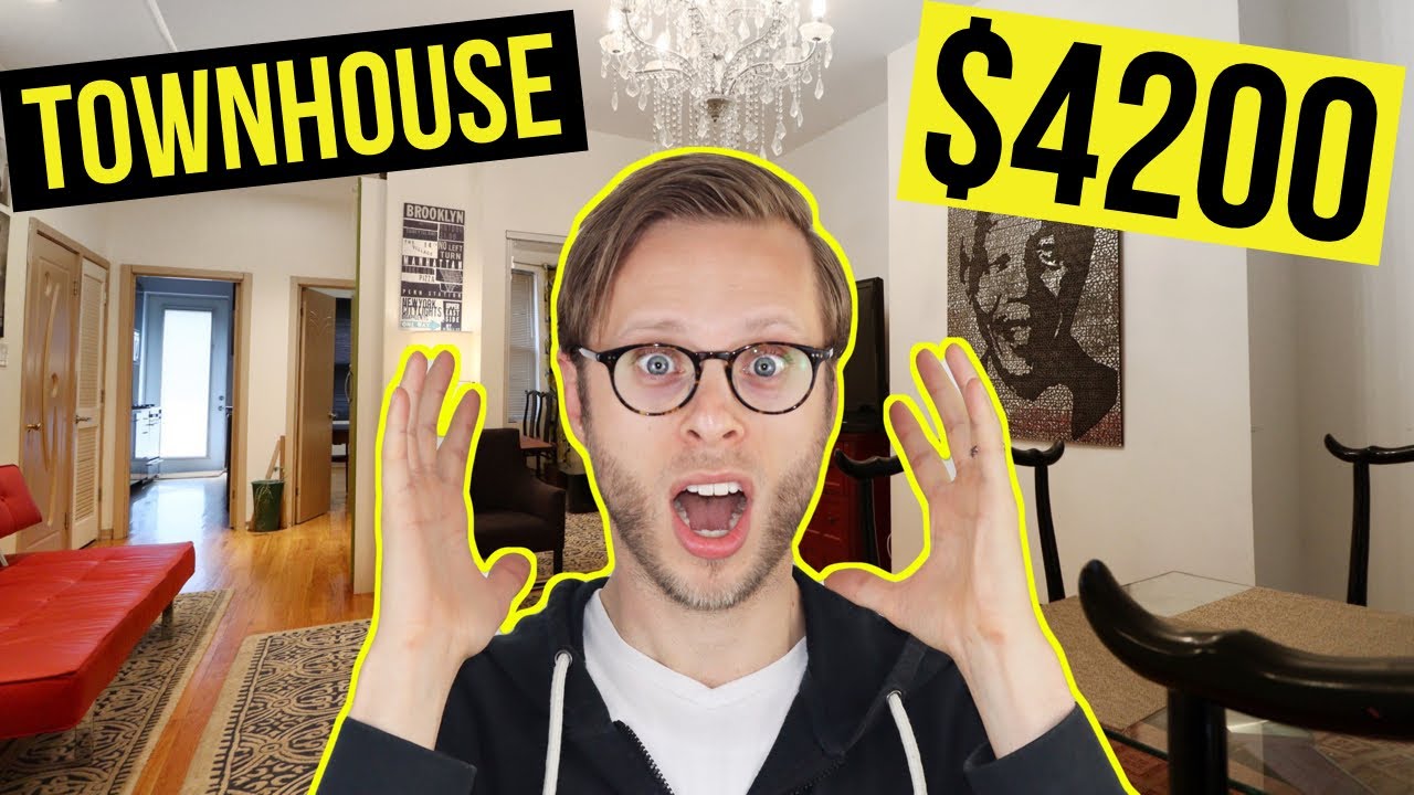 $4200 Townhouse with a Deck |  Brooklyn NYC apartment Tour!