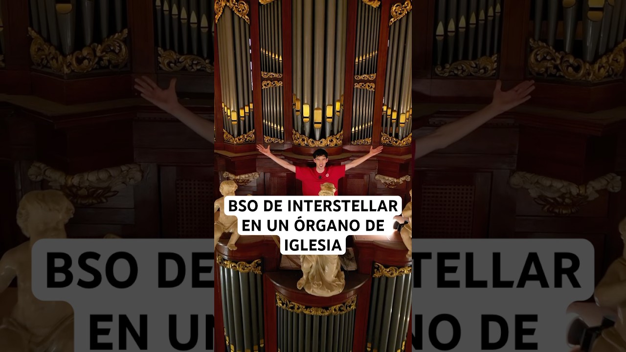 Cumplo mi sue&ntilde;o de tocar Interstellar en un &oacute;rgano 🎹🌠 #musica #interstellar