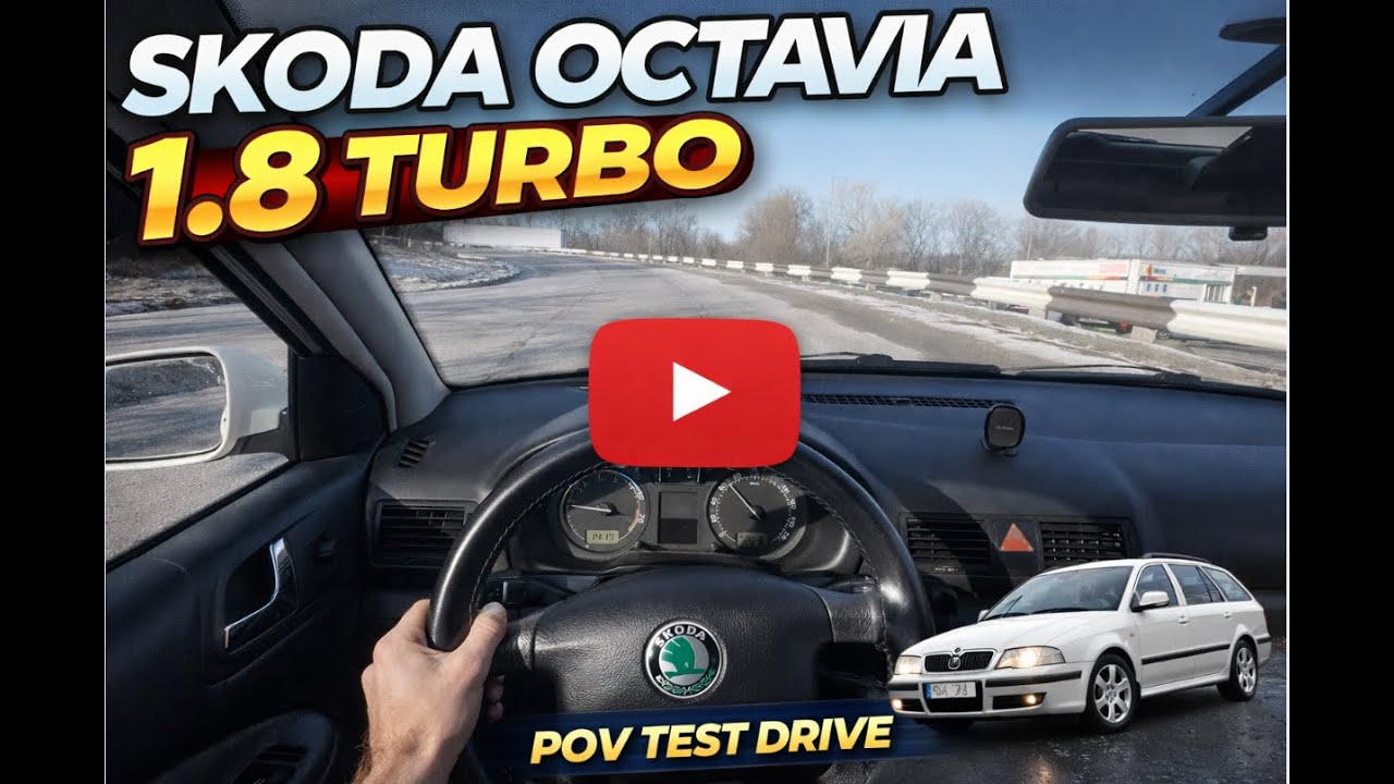 2004 Skoda Octavia Mk1 1.8T POV Test Drive | Stage 1 Turbo