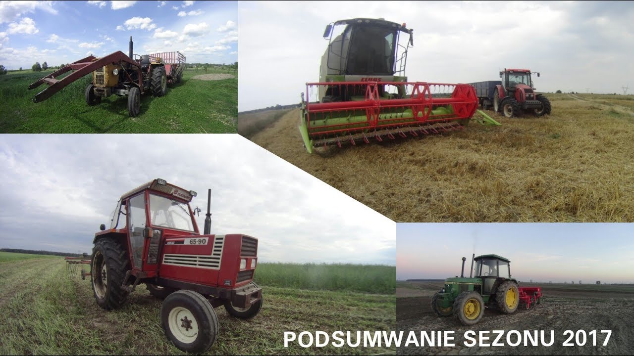 PODSUMOWANIE SEZONU 2017/ZETOR/CLAAS/JOHN DEERE/FIAT/NEW HOLLAND/
