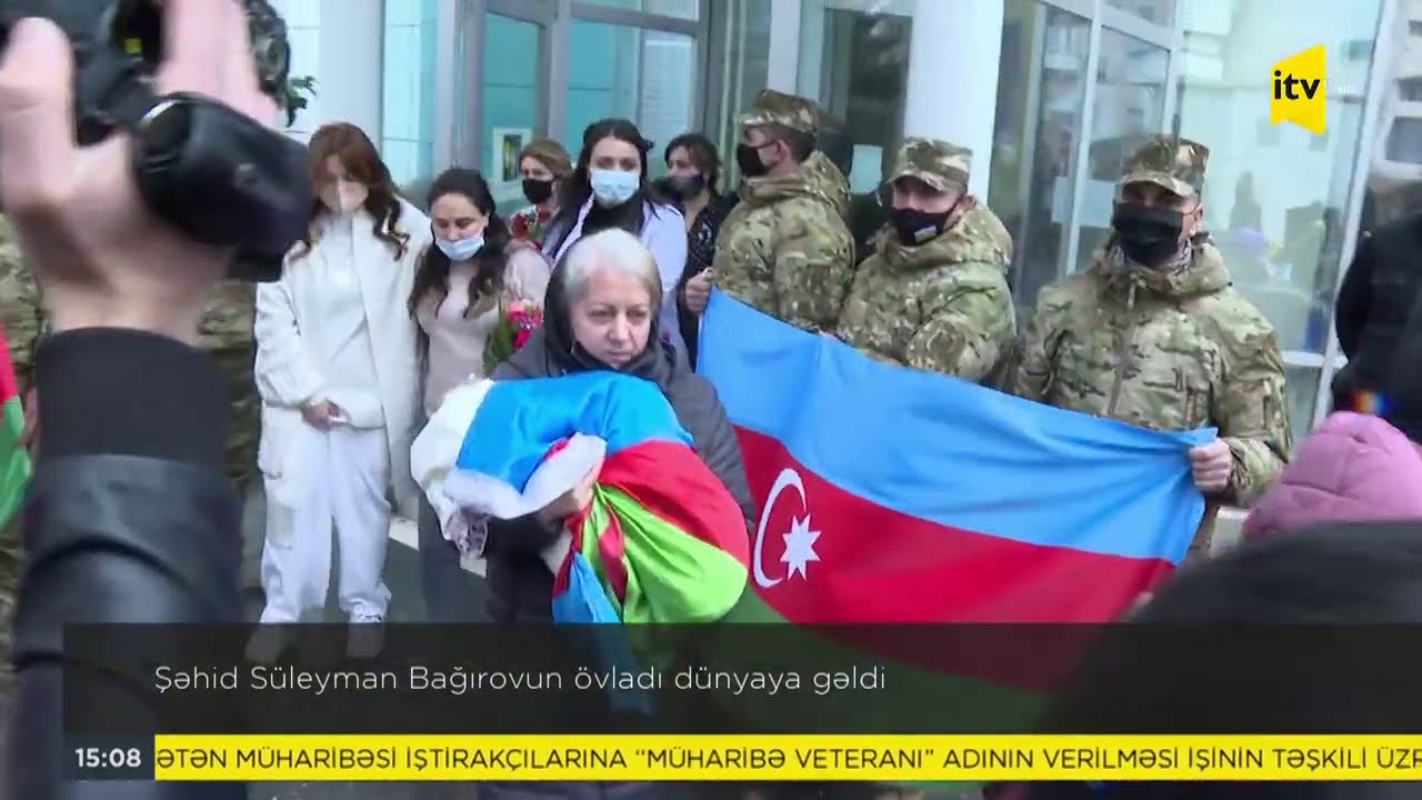 Şəhid Süleyman Bağırovun övladı dünyaya gəldi