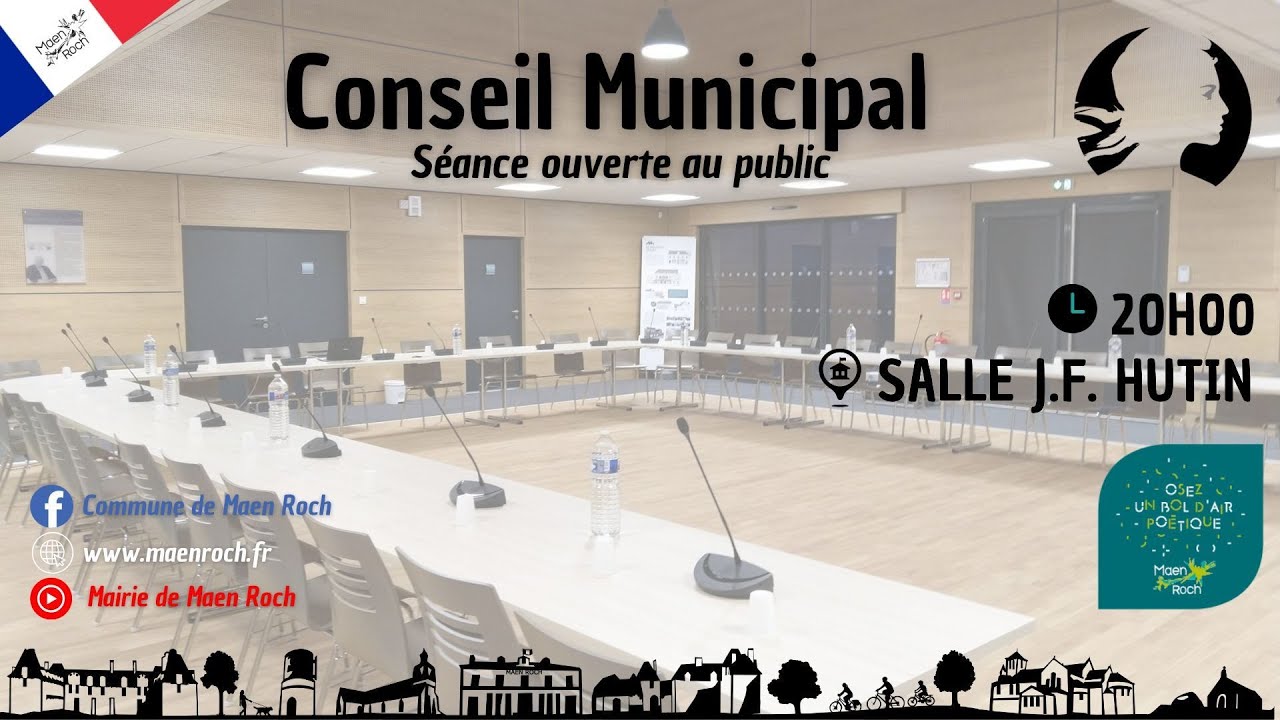 Conseil municipal du 6 novembre