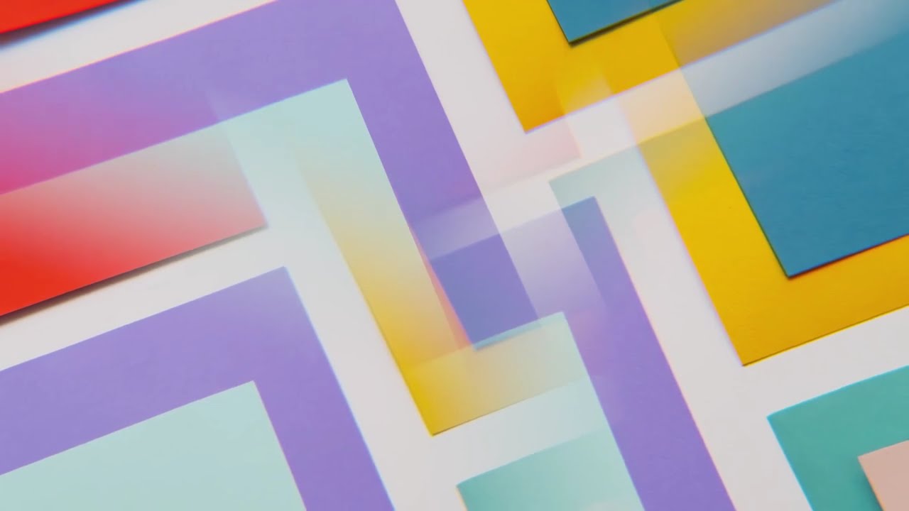4K Motion abstract geometric colourful shapes - Free Stock Videos - Free Download