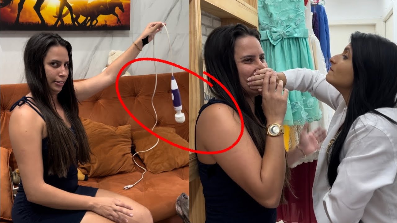 FUI NO TRABALHO DE TATIANE AVISAR QUE CONSERTEI O VIBR4DOR DELA😂