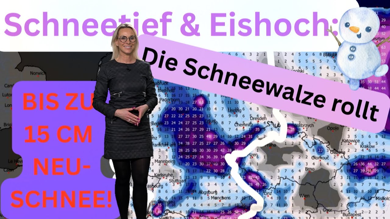 ECMWF eskaliert! Schneetief trifft Eishoch – Deutschland vor Schneepeitsche und Dauerfrost