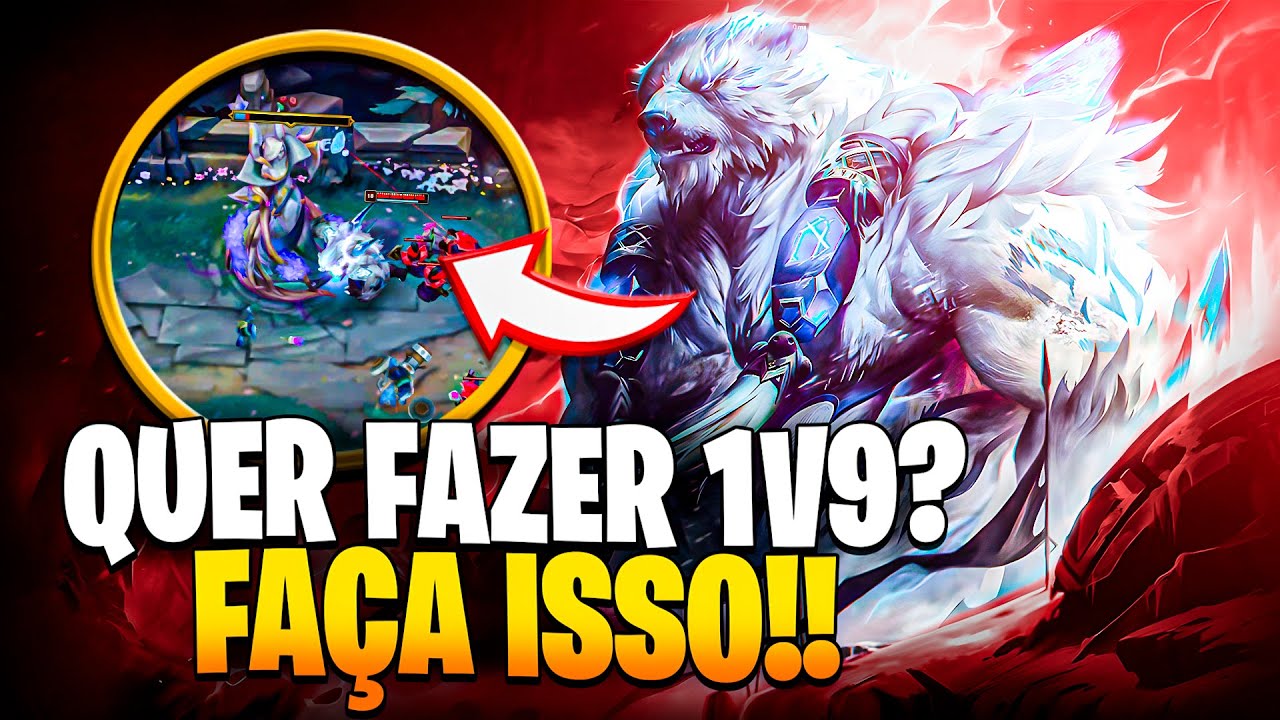 Carregue QUALQUER PARTIDA SOZINHO com essa ESTRATÉGIA!