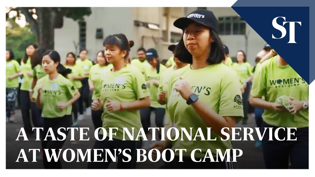 Getting a taste of national service at Women&rsquo;s Boot Camp | The Straits Times